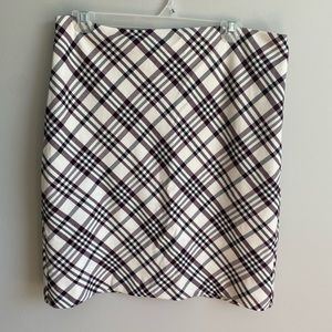Express Plaid Pencil Skirt size 12